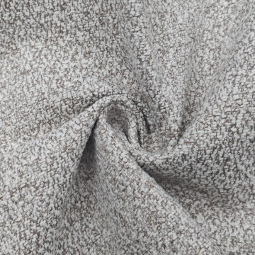 Tissu texturé chenille de haute qualité.