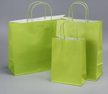 fashion shopping bag brown kraft paper bags