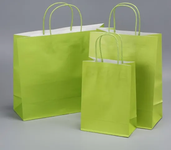 fashion shopping bag brown kraft paper bags