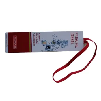 Elastic Band Gift Promotion Paper Bookmark