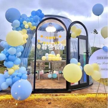 الحدث الزفاف في الهواء الطلق الفاخرة وتصنيع الجيوديسية Igloos