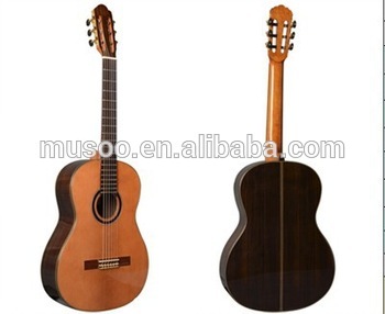 Musoo brand 39'' classical acoustic handcrafted guitar(MC160)