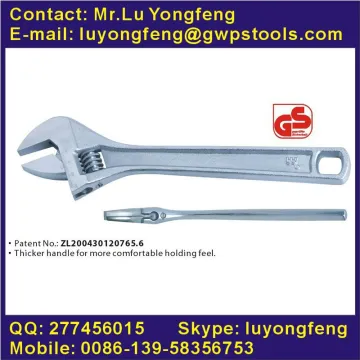 Adjustable wrench heavy duty series 06
