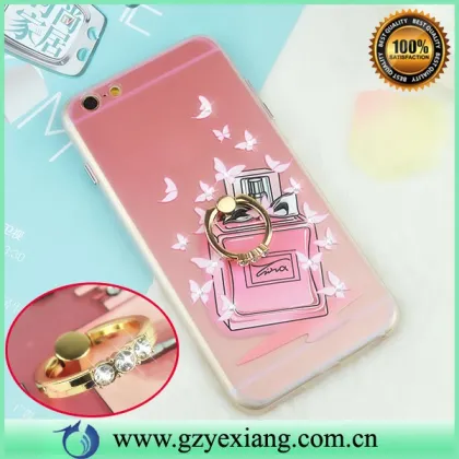 oem mobile phone case cover for apple iphone 7 combo case with ring holder