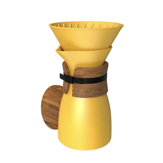 DHPO New Design Origami Ceramic Coffee Dripper Set