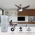 WiFi ceiling fan with LED light