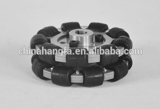 101.6mm double aluminum robot Omni wheel QL-10