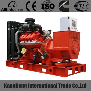 China manufacturer 250KVA scania generator scania diesel generator set