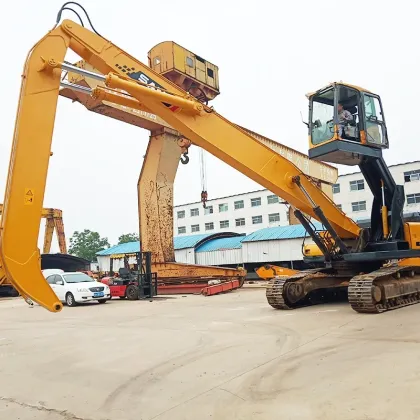 Long Boom Arms for Heavy Machinery in Construction