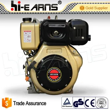 13HP Thread shaft diesel engine HR192FB