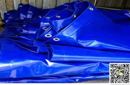 550gsm blue tarpaulin cover