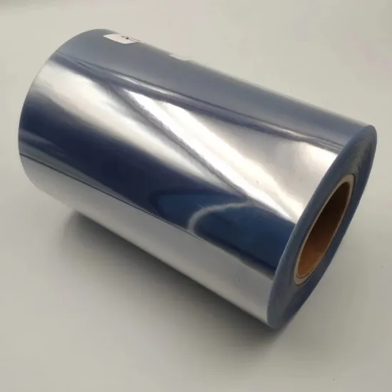 light bluish color rigid pvc film pharmaceutical grade