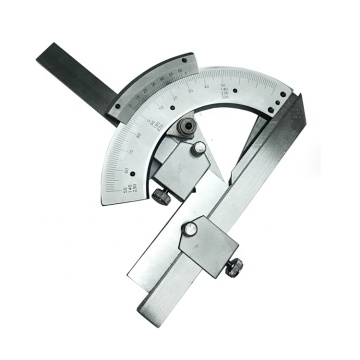 High Quality Steel 180-360 Degree Vernier Caliper Angle Ruler Bevel Protractor