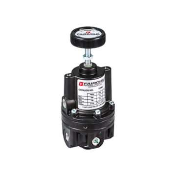 Fairchild 10222 Medium Low Pressure High Precision Pneumatic Regulator with Filter for Air and Gas
