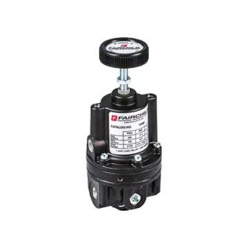 Fairchild 10222 Medium Low Pressure High Precision Pneumatic Regulator with Filter for Air and Gas