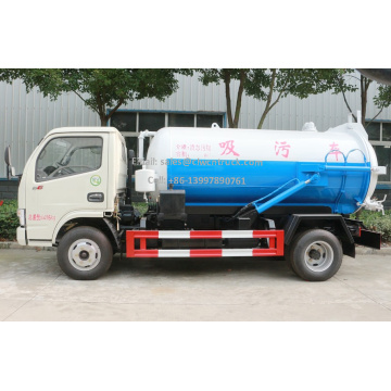 Tout nouveau camion d&#39;eaux usées Dongfeng D6 2m³