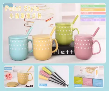 Colorful Polka Dot Coffee Mugs