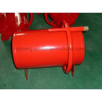 Metal Round Cylinder with Round Handle Enclosure