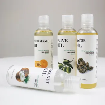 100% Natural Coconut & Olive Carrier Oils for Skin and Hair Care - 118ml
