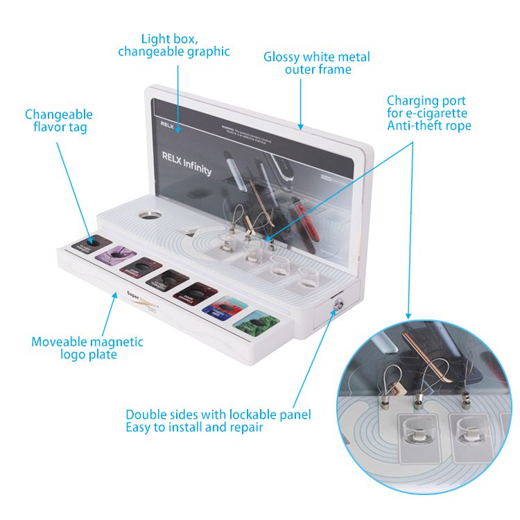 e cigarette display