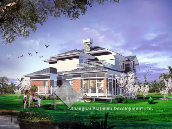 VL0804 Prefab Family House already built in Cyprus