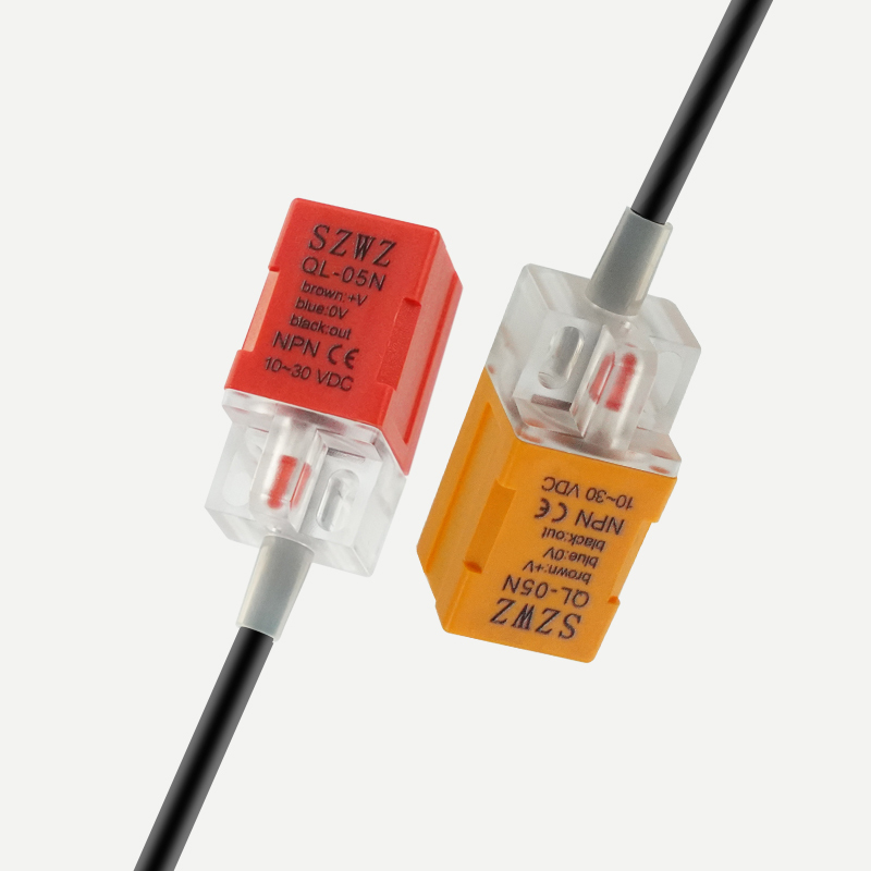 FOTEK QL-05N NPN Inductive Proximity Switch - Square Shape Three-Wire Normally Open Sensor