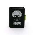 Custom fashion people style canvas card holder