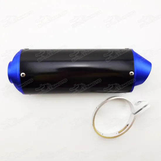 38mm CNC Exhaust Muffler W Clamp For Atomik Pit Pro Trail Dirt Bike