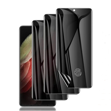 Privacy Hydrogel -schermbeschermingsfilm voor Samsung S23 Ultra Plus en S22/S21/Note 20 Ultra