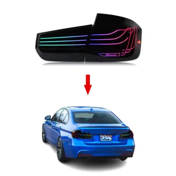 XT Upgrade LED RGB Taillight for BMW 3 Series F30 F35 2012-2018 M4 CSL Guide Running