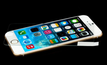(Front) 0.26mm 2.5D 9H tempered glass clear screen protector for Phone 6/6s