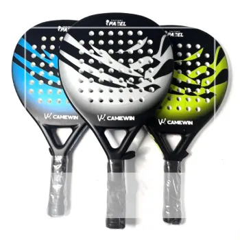Customized Professional Carbon Fiber Beach Tennis Racket with Bag - New Design Beach Padel Rackets