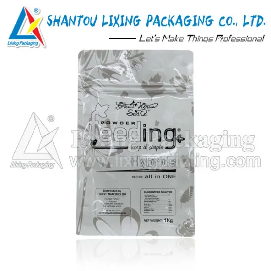 Aluminium stand up pouch