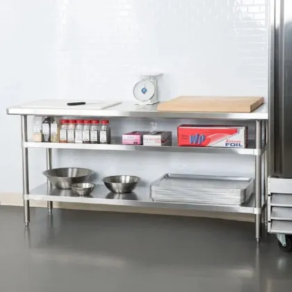 Commercial Kitchen Stainless Steel Working Table
