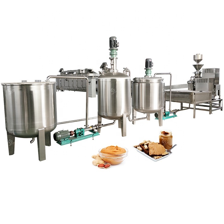 Commercial Peanut Butter Colloid Mill Grinding Production Line