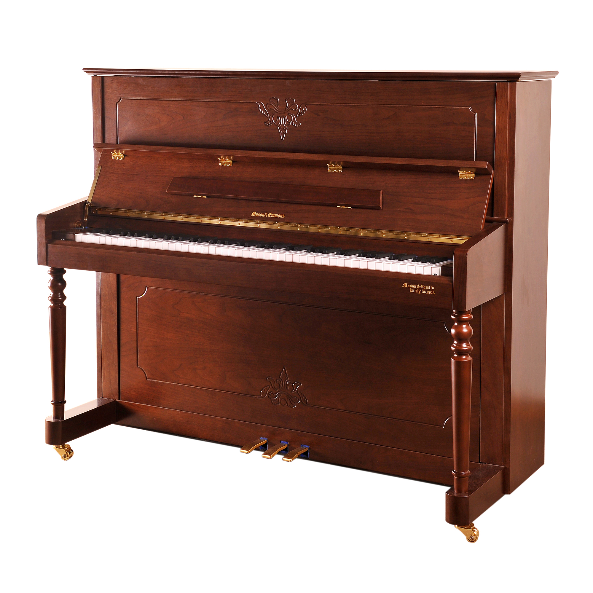 Henry Hamlin M-123L Piano in piedi Black Polished Home 123cm