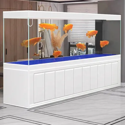 Customized Large Dragon Fish Acrylic Aquarium with Cabinet - China Supplier