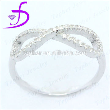 925 sterling silver ring pave setting zircon ring fine jewelry