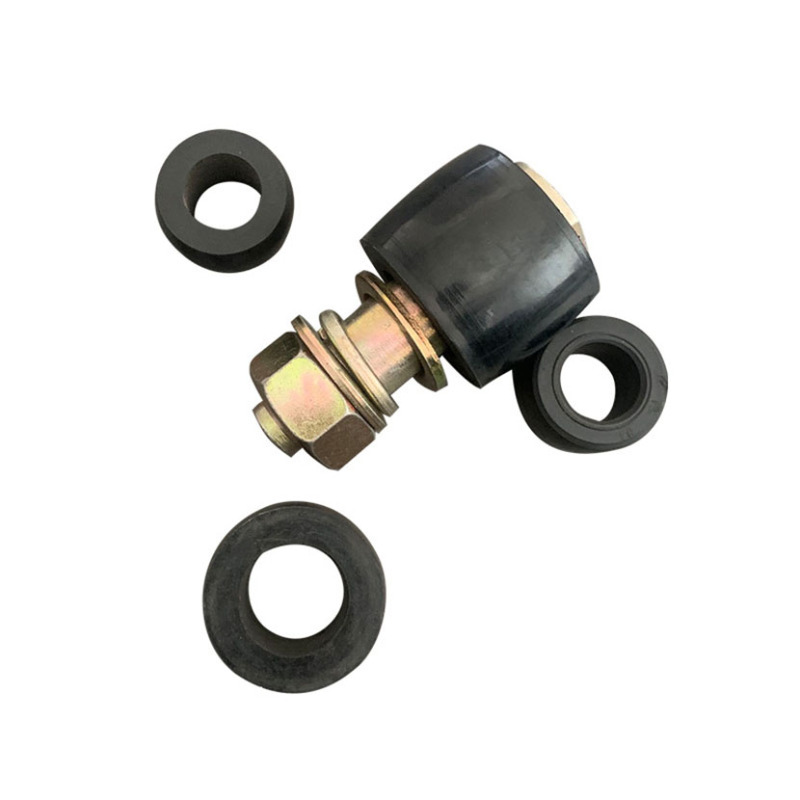 Roll-to-machine rubber sleeve