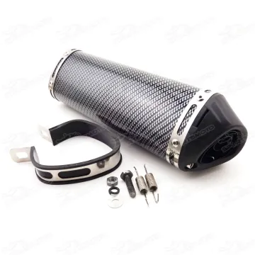 Silence Exhaust Muffler With Removable Silencer For Dirt Bike ATV