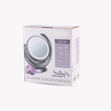 Home Desktop LED Beauty Makeup Double-Sided Magnifying Mirror