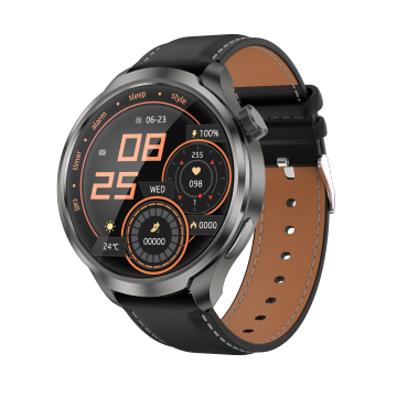 DK69 HD Large Screen Smart Watch with Heart Rate Monitoring and NFC