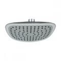 Chrome finish rainfall top shower head