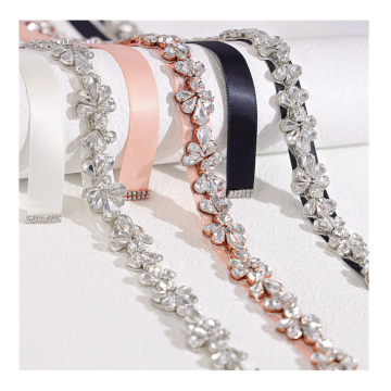 Luxurious Rhinestone Waistband Accessories for Bridal Dresses: Elevating Your Wedding Day Look