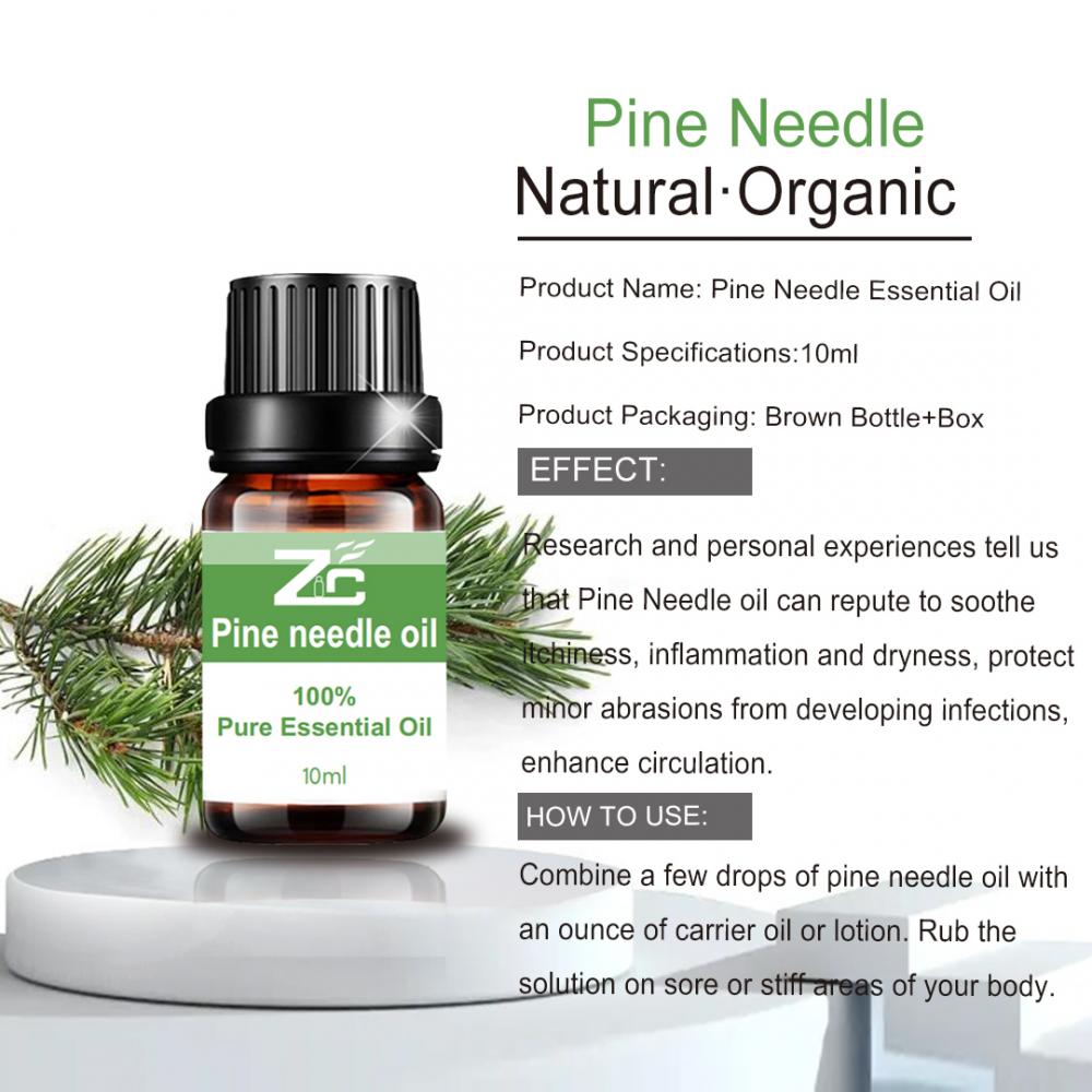 Pure Pine Needle Oil for Massage Skin Care