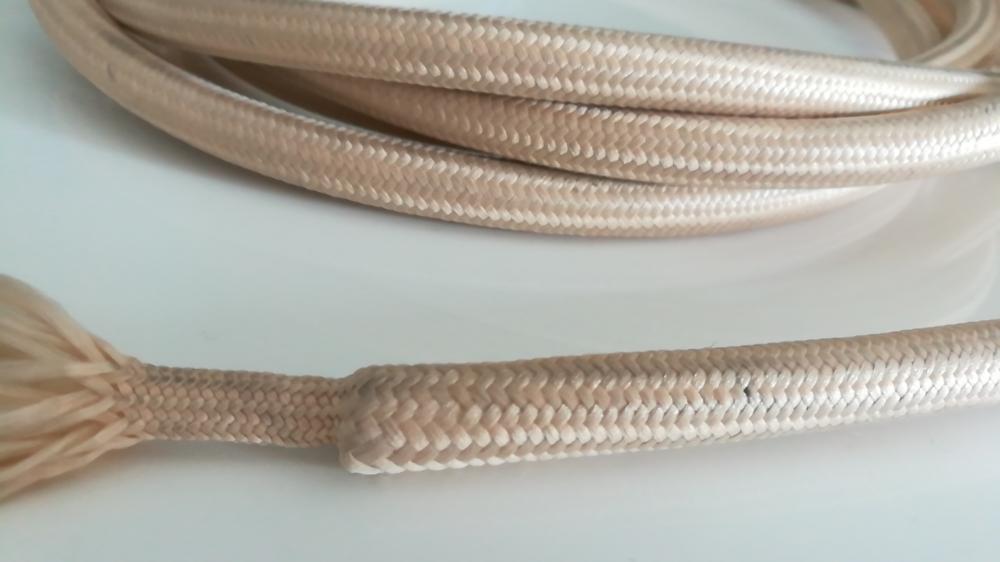 4,6,8mm 100%Cotton Braided Rope Cover Sleeve