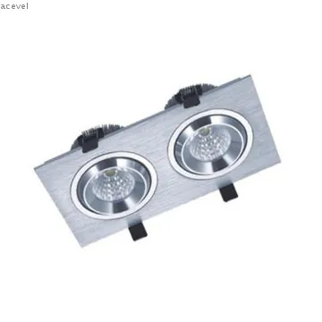 1*17w,2*17w,3*17w  SHARP COB led grille lighting with CE and RoHS