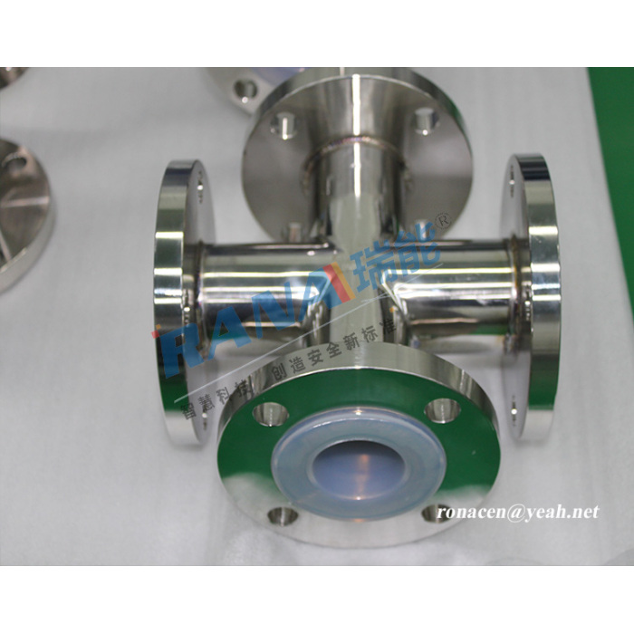 Фланец са сталёвым пакрыццём з PTFE/PFA