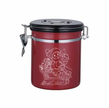 Stainless Steel Vacuum Coffee Canister