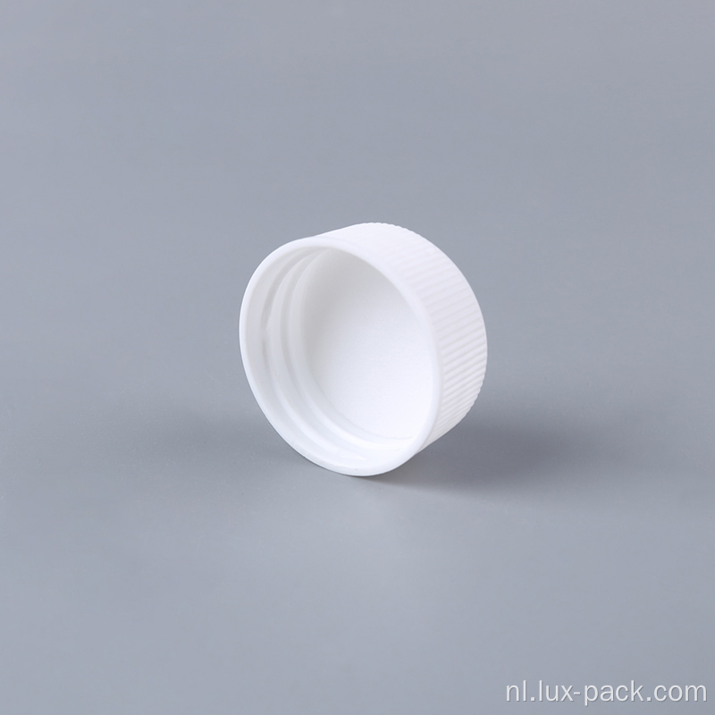 Aangepaste witte plastic schroefdop minerale waterfles